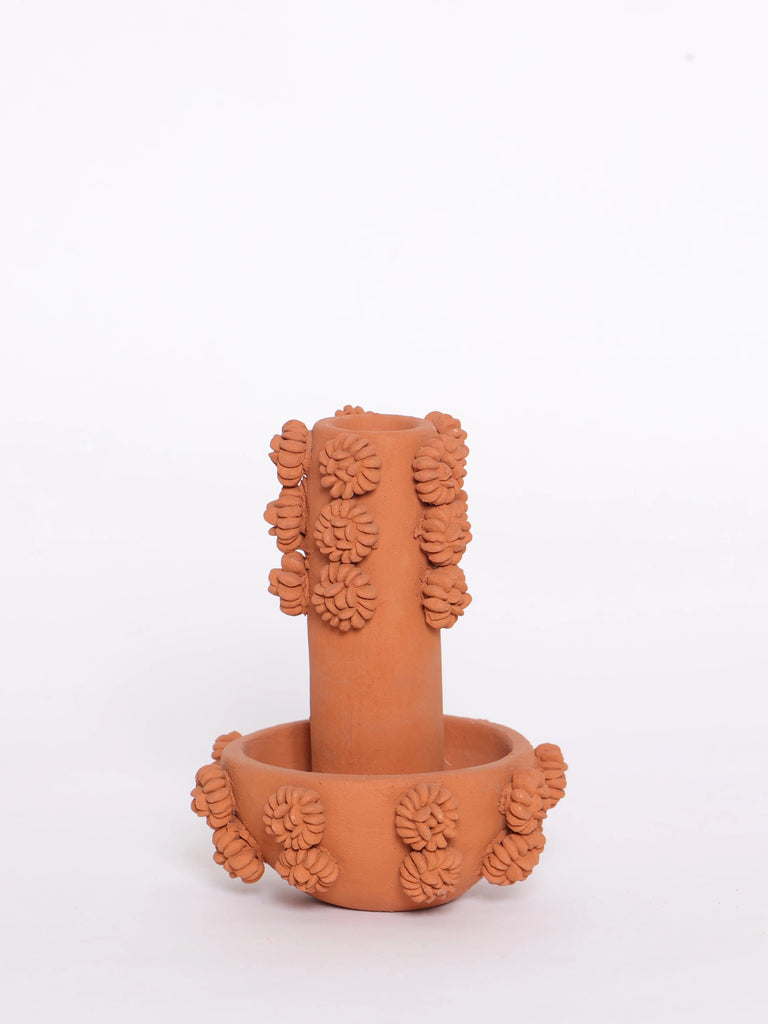 Bougeoir en argile Luz De Barro Tribu 99