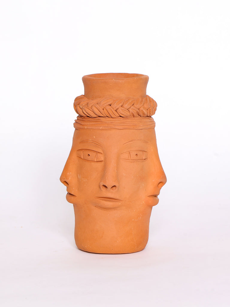 vase en argile naturelle 